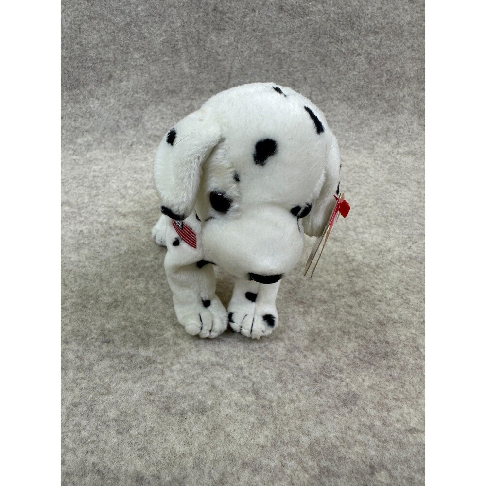 Ty Beanie Baby Rescue Dalmatian #4514 2001 9/11 Memorial Tribute FDNY Tag